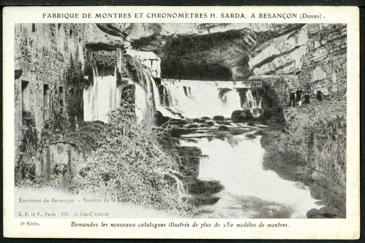 Source de la Loue sous différents angles