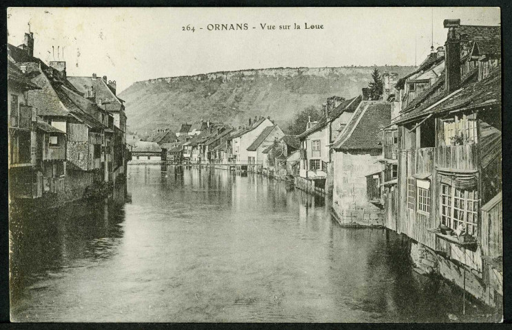 Vue sur la Loue