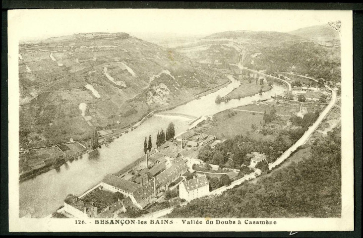 Vallée du Doubs à Casamène