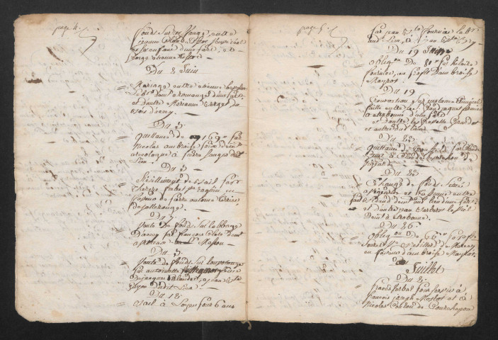 Répertoire chronologique