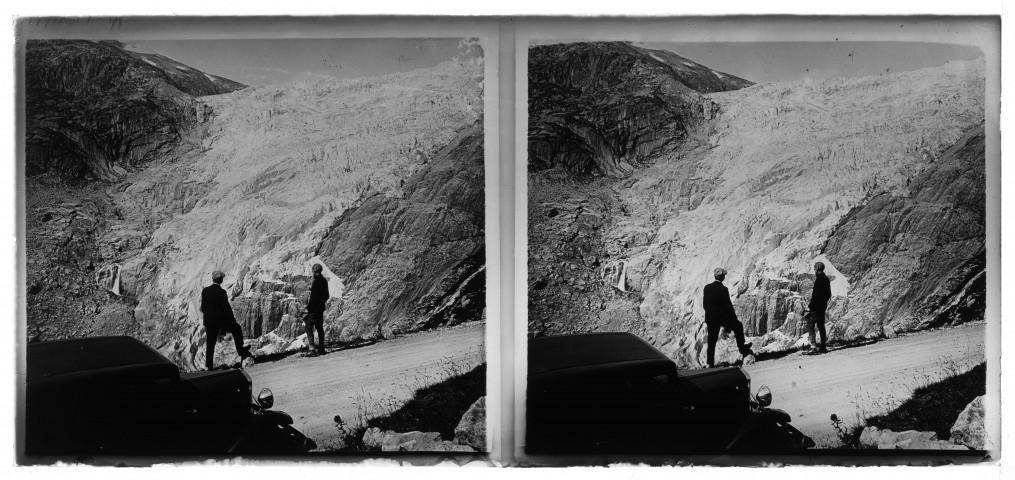 Massif de Grimsel - le glacier
