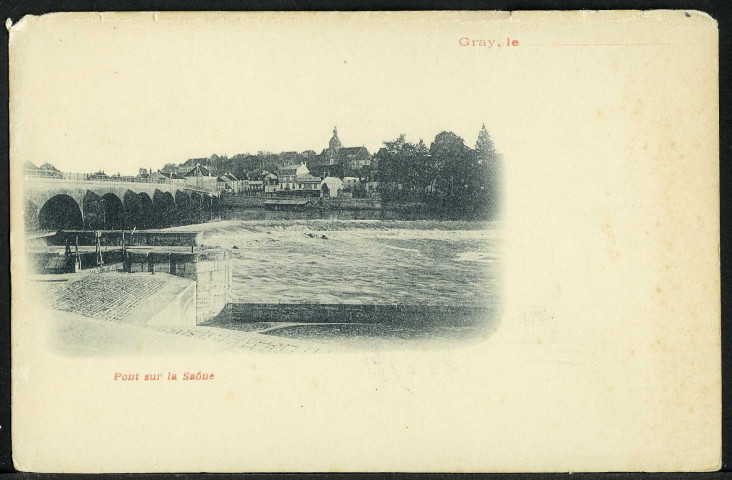 Pont sur la Saône