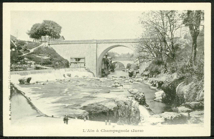 Vues sur l'Ain, les bords de la rivière