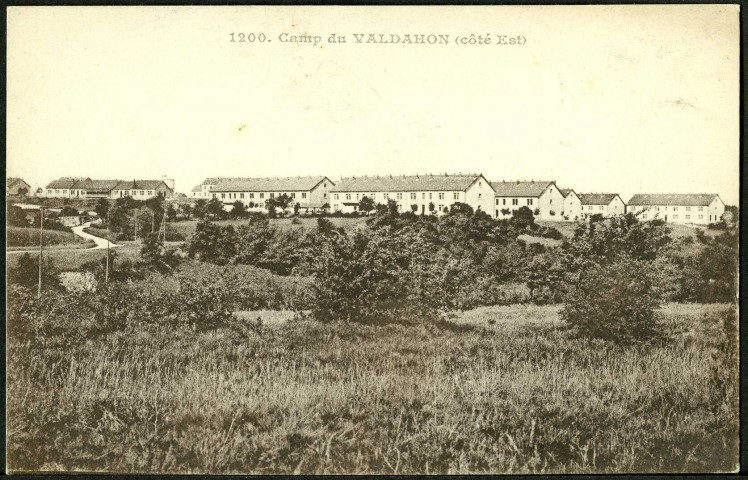 Vue Est du camp