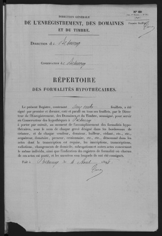 Volume n° 285