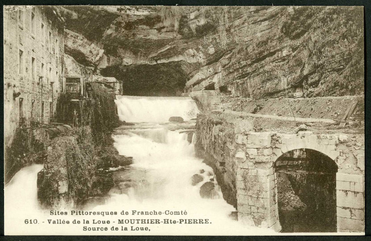 Source de la Loue sous différents angles