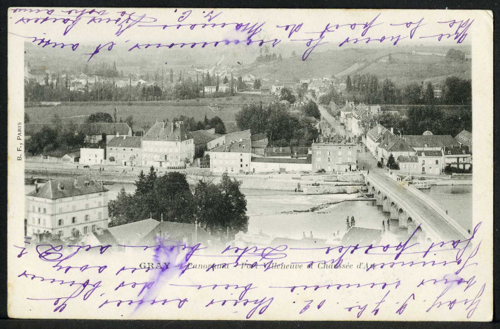 Panorama, port Villeneuve et chaussée d'Arc