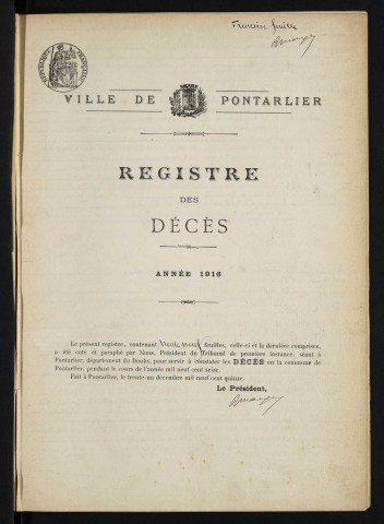 D 1916