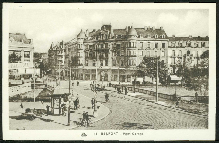 Le pont Carnot