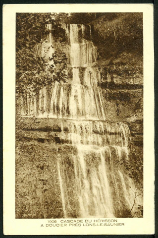 Cascade du Hérisson à Doucier près Lons-le-Saunier