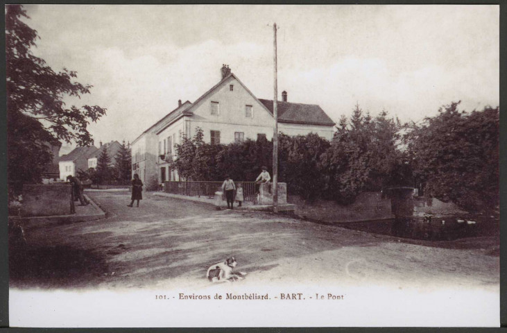 Le pont, environs de Montbéliard