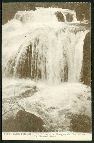 Mouthier. La Loue aux Gorges de Nouailles. Le Grand-Saut