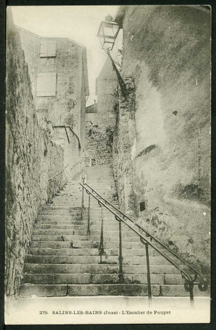 L'escalier de Poupet