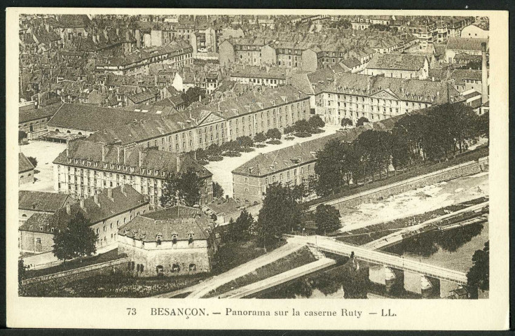 Vue générale de la caserne Ruty