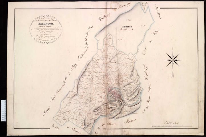 Tableau d'assemblage et section A