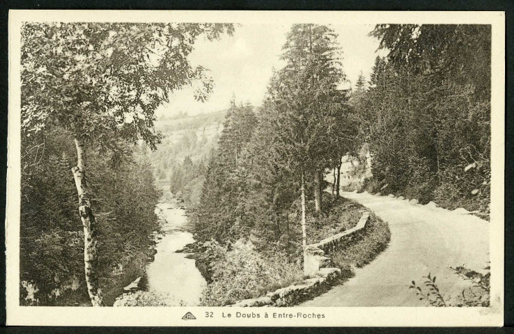 Le Doubs à Entre-Roches