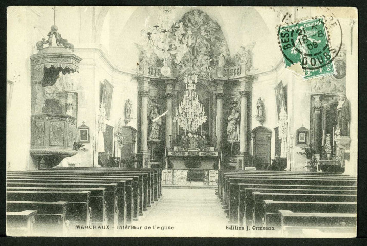 Intérieur de l'église