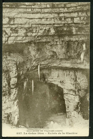 La Grâce Dieu. Entrée de la Glacière