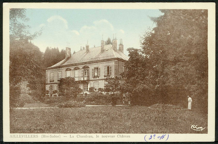 La Chaudeau, le nouveau château