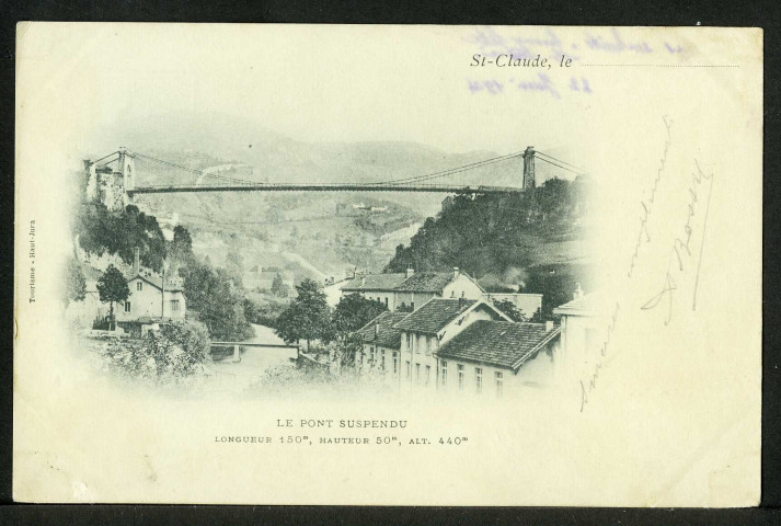 Le pont suspendu