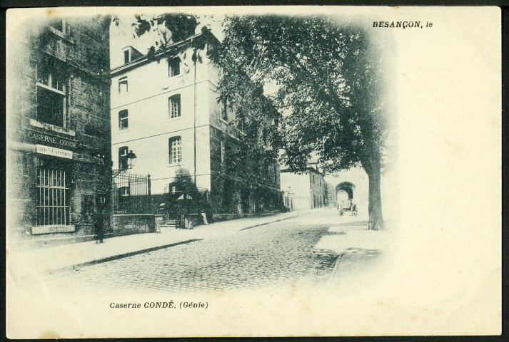 La caserne Condé, place Marulaz