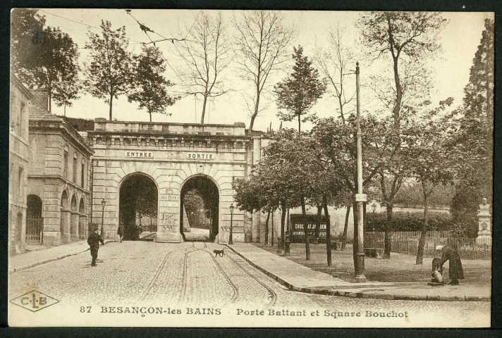 La porte Battant