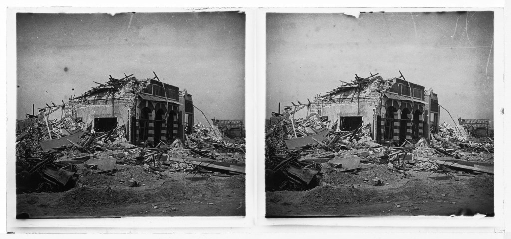 Après un bombardement