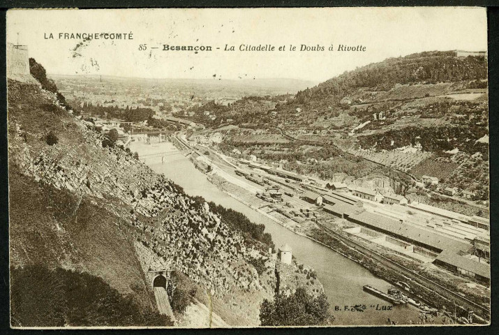 La Citadelle et le Doubs à Rivotte