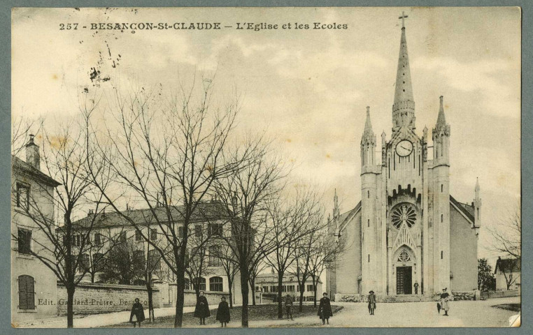 L'église et les écoles