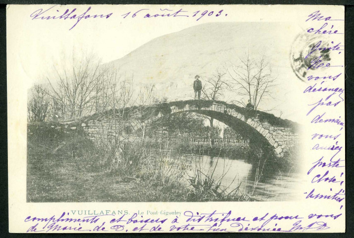 Le pont Gigancey