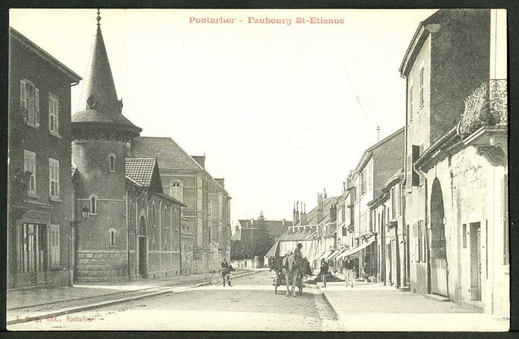 Le faubourg Saint-Etienne