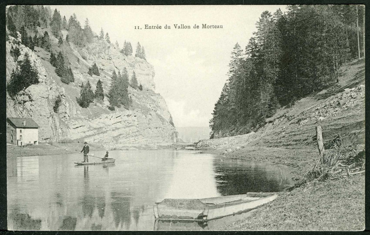 Entrée du vallon de Morteau