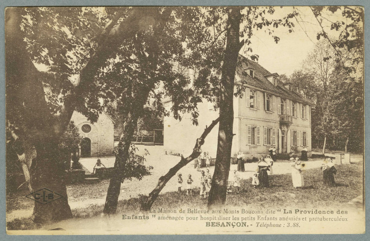 La maison de Bellevue aux Montboucons dite "la providence des enfants"