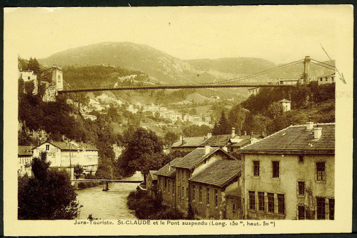 Le pont suspendu