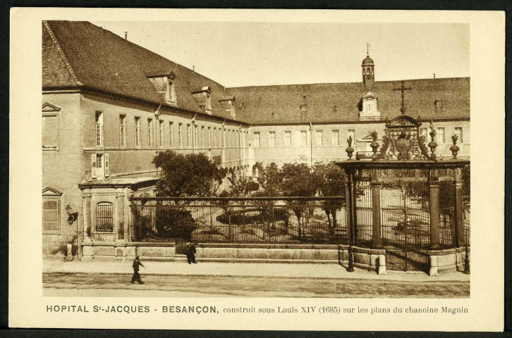 Vue générale de l'hôpital Saint-Jacques