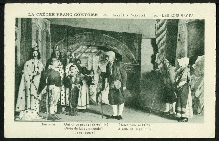 La crèche Franc-Comtoise, les rois mages