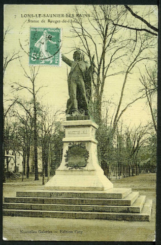 Statue de Rouget de l'Isle