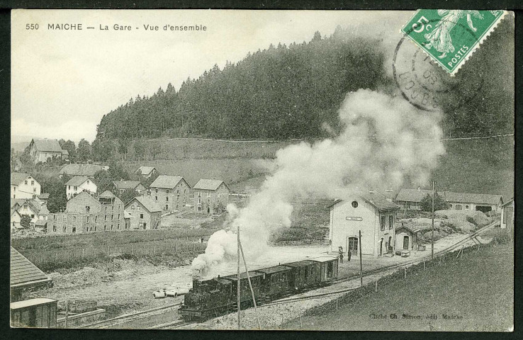 La gare. Vue d'ensemble