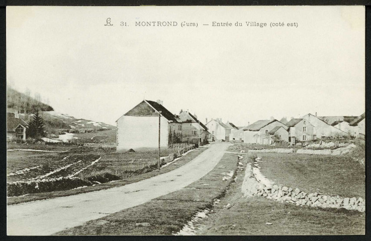 Entrée du village