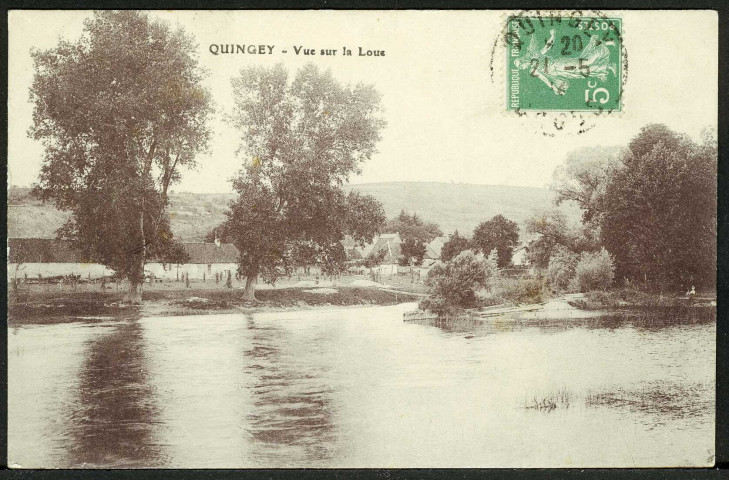 Vue sur la Loue