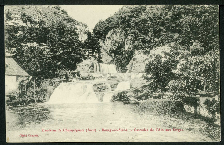 Cascade de l'Ain aux forges