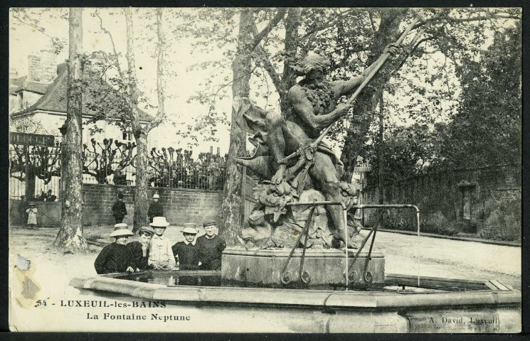 La fontaine Neptune