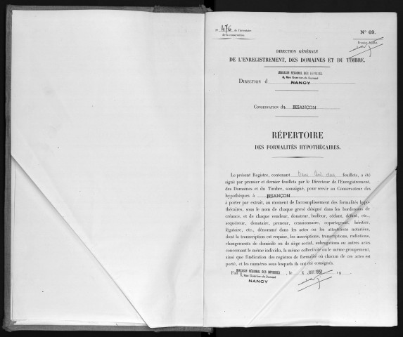 Volume n° 476
