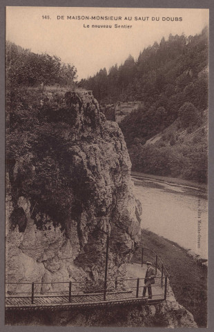 De Maison-Monsieur au Saut du Doubs. Le nouveau sentier