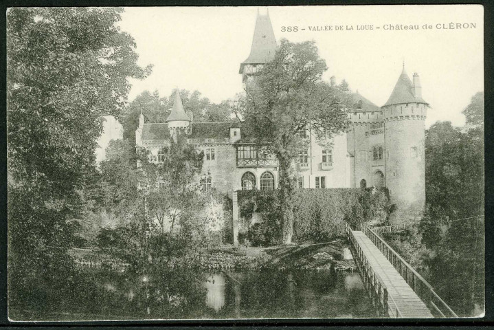 Vallée de la Loue, château de Cléron