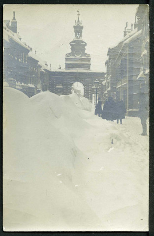 La Grande Rue sous la neige