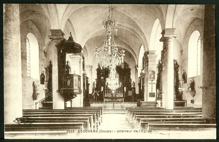 Intérieur de l'église