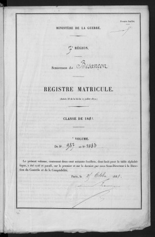 Volume 3, nos 987 à 1483