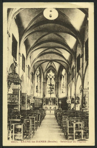Intérieur de l'église