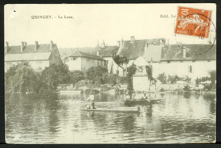 Bords de la Loue et le canal